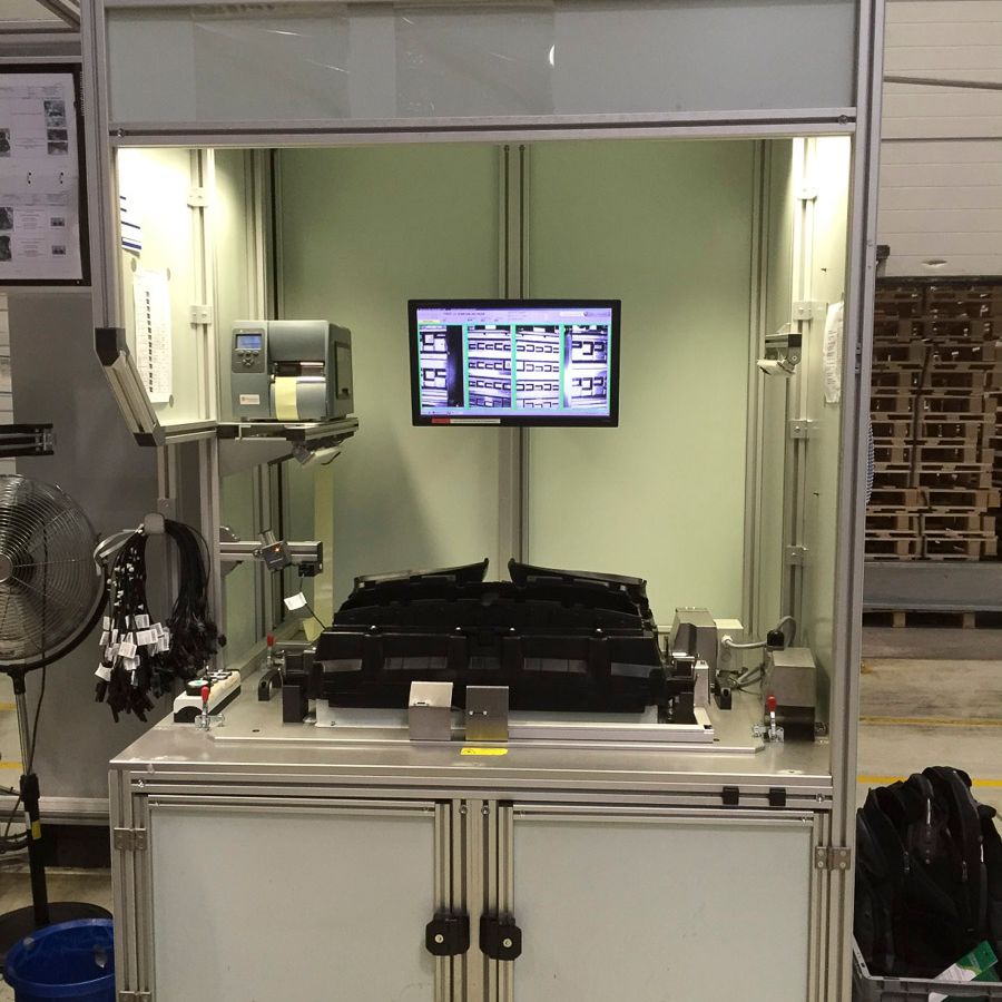 End-of-Line EoL Tester Radiator Flaps from BRAINWARE Solutions GmbH Chemnitz