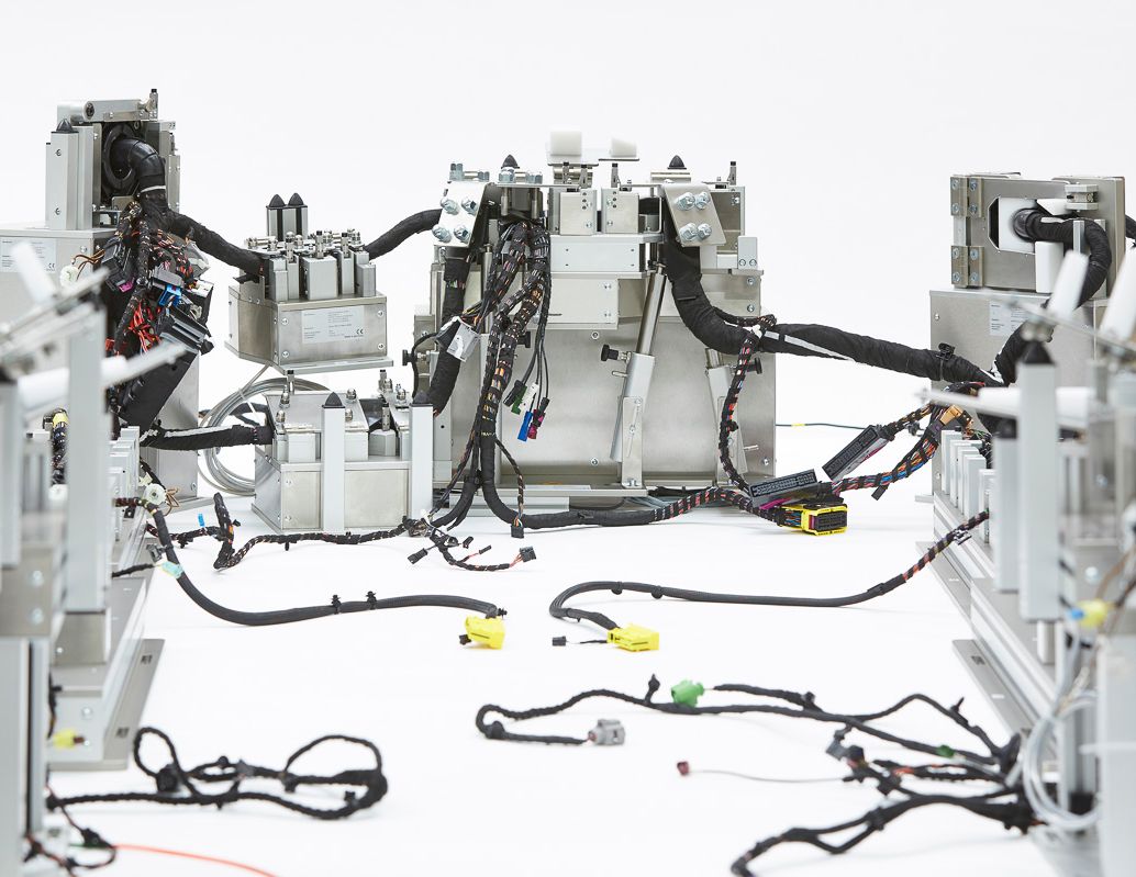 Assembly and Inspection Tables - Example from BRAINWARE Solutions GmbH from Chemnitz