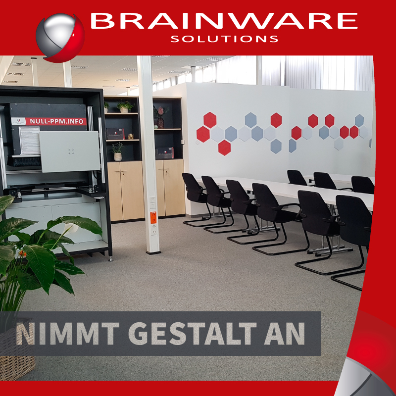 Neuer Schulungsraum nimmt Gestalt an