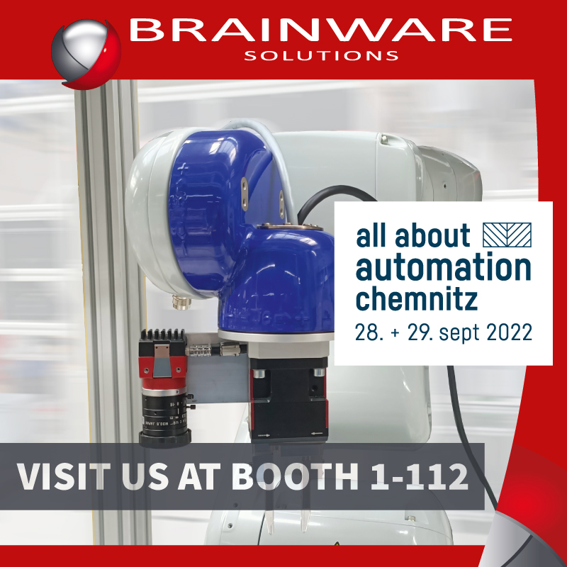 Kleiner Teaser und Save the Date zu unserer Teilnahme an der Messe für Automatisierung all about automation 2022 in Chemnitz 