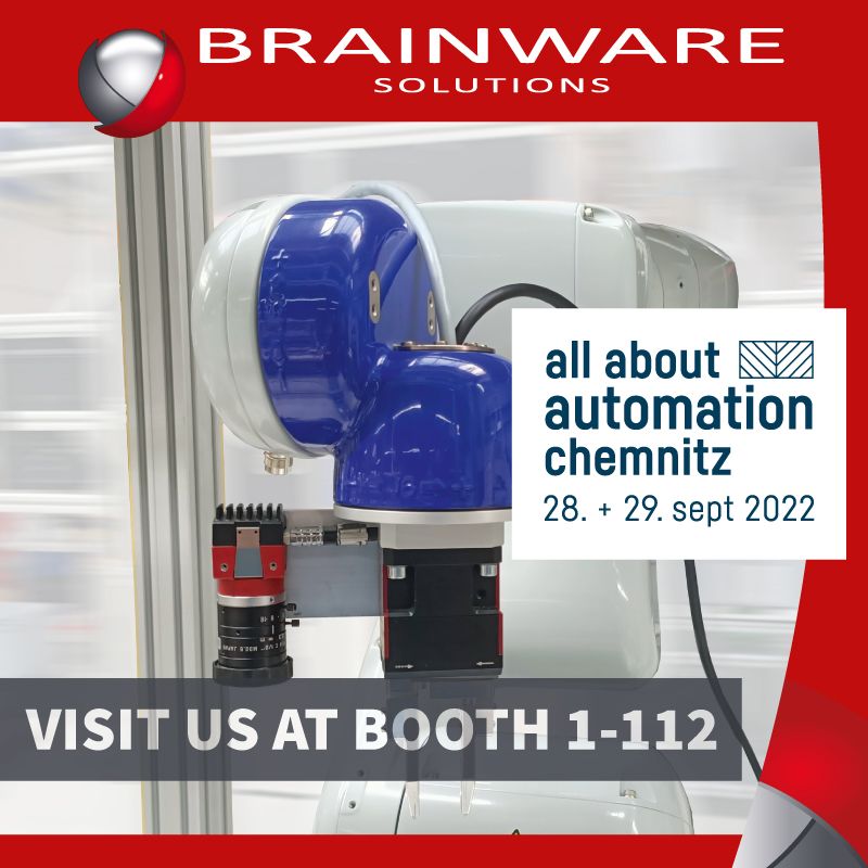 Kleiner Teaser und Save the Date zu unserer Teilnahme an der Messe für Automatisierung all about automation 2022 in Chemnitz 