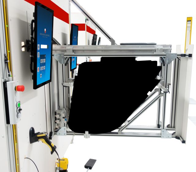 Fully automatic end-of-line eol quality testing station for door modules - BRAINWARE Solutions GmbH Chemnitz