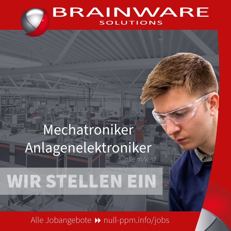 Wir stellen ein - Mechatroniker und Anlagenelektroniker (alle m/w/d)