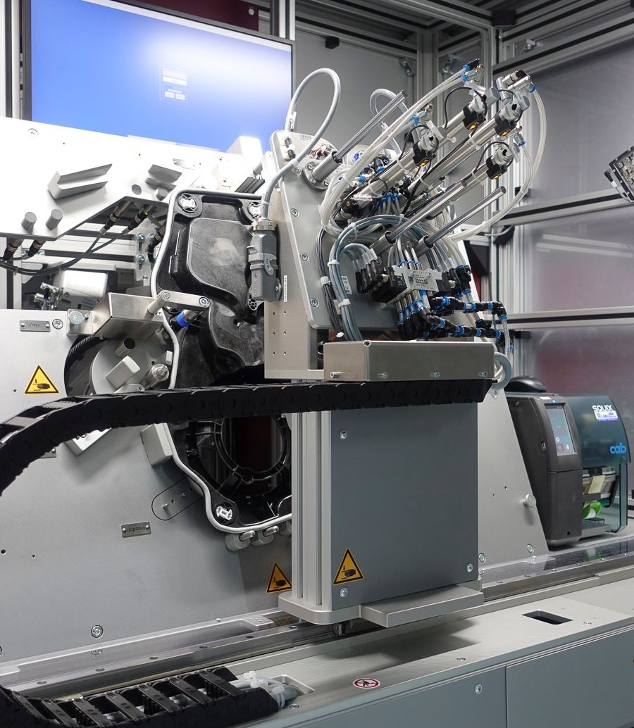 End-of-Line EoL Tester Door Systems Automotive from Brainware Solutions GmbH Chemnitz