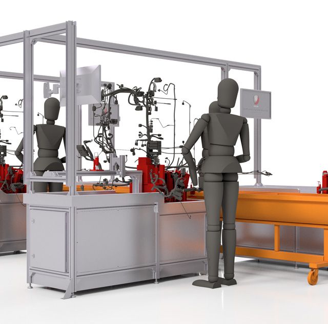 Montagetische und Montageaufnahmen - Beispiele der Brainware Solutions GmbH Chemnitz