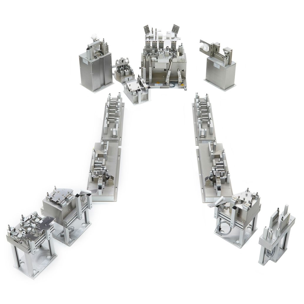 Assembly and Inspection Tables - Example from BRAINWARE Solutions GmbH from Chemnitz