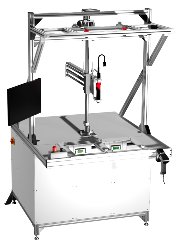 compact.UNI - screwing, assembly and test station - Brainware Solutions GmbH