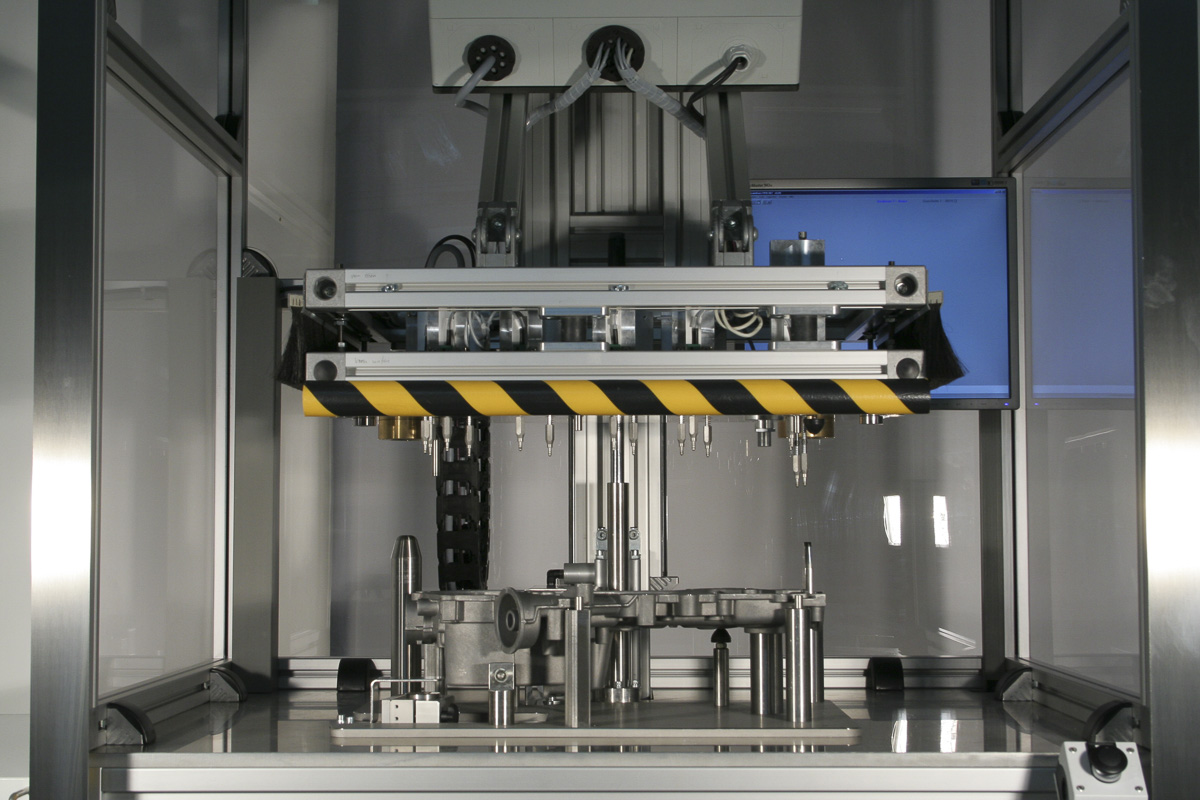 End-of-line EoL Tester for Castings / Cast Parts from BRAINWARE Solutions GmbH Chemnitz