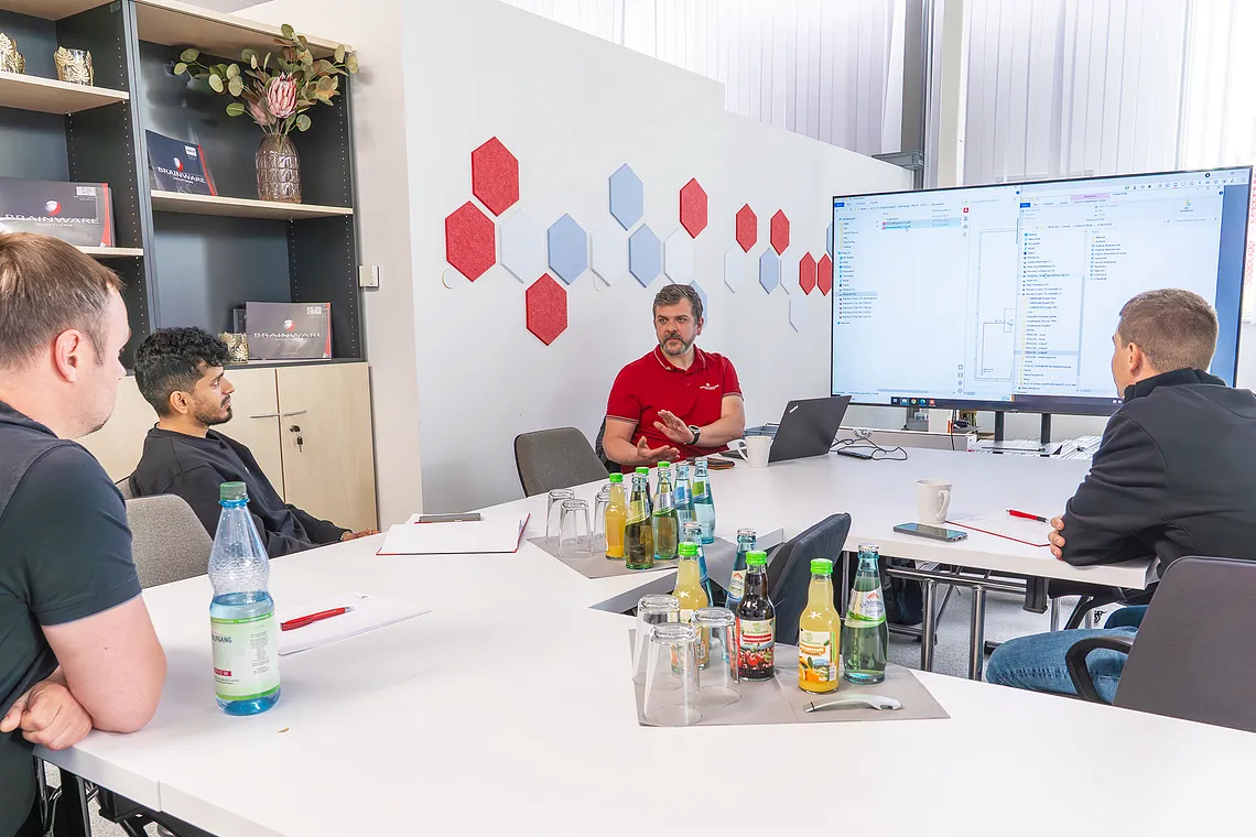 Employee inhouse training session
