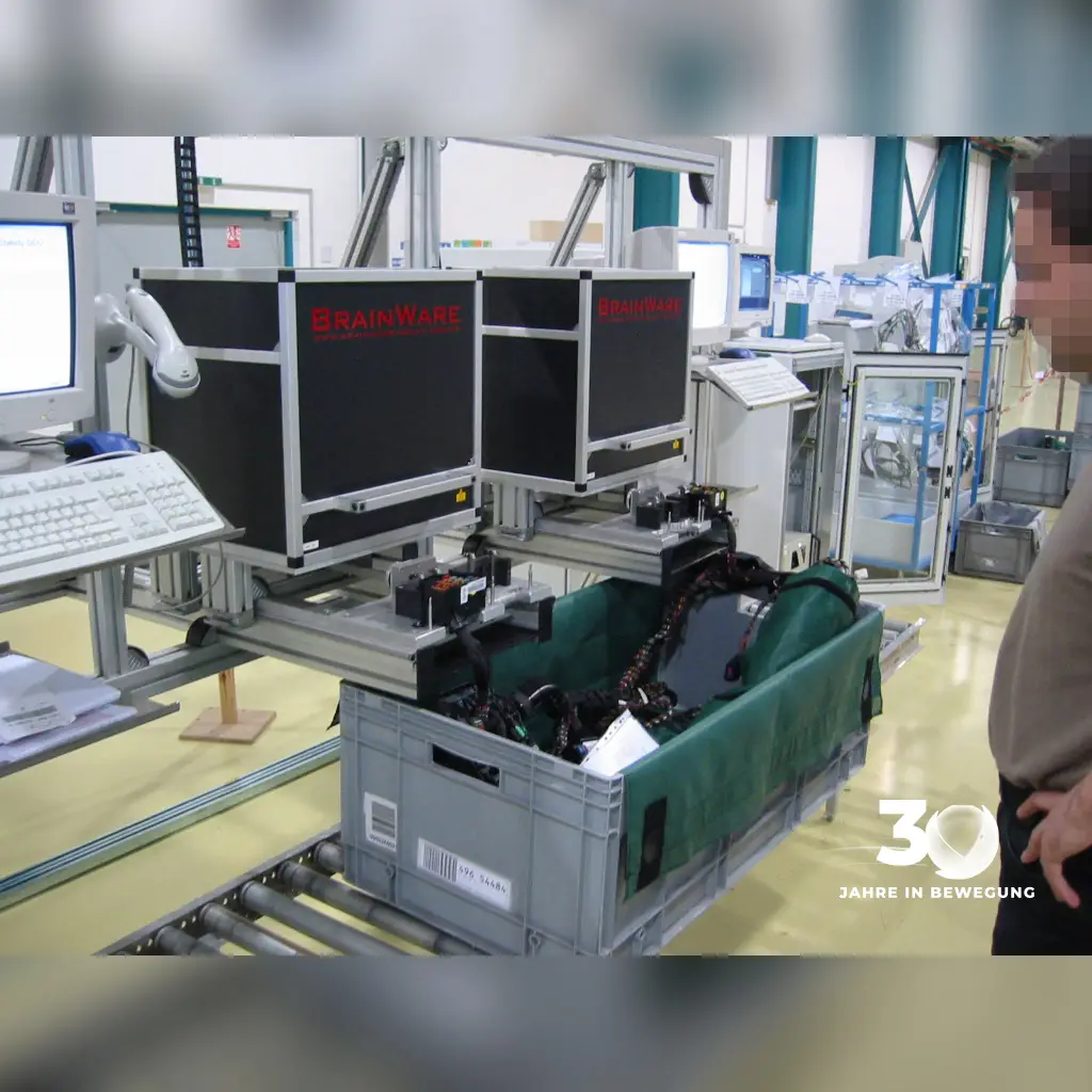 Kameraprüfung einer Sicherungsbox: vCheck® gleicht Position und Farbe jeder Sicherung mit der Vorgabe ab