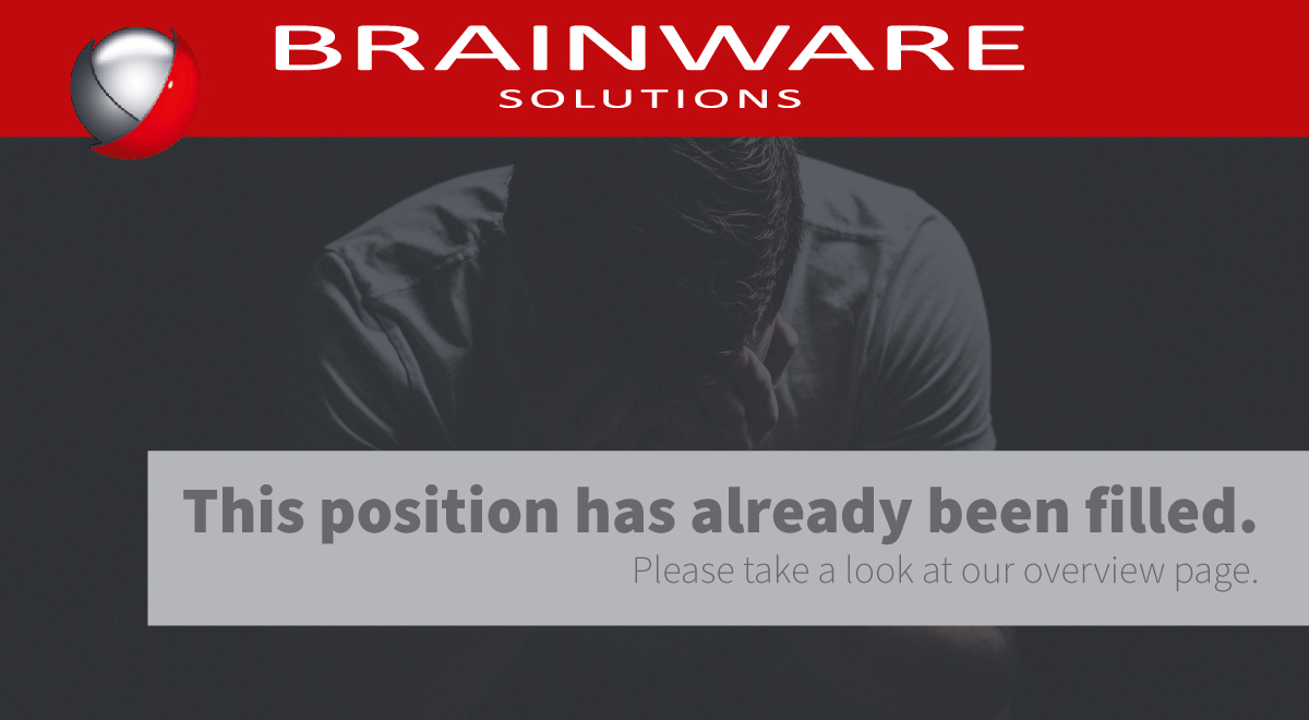 Brainware Solutions GmbH is looking for you! - Our job opportunities in Chemnitz - Working student