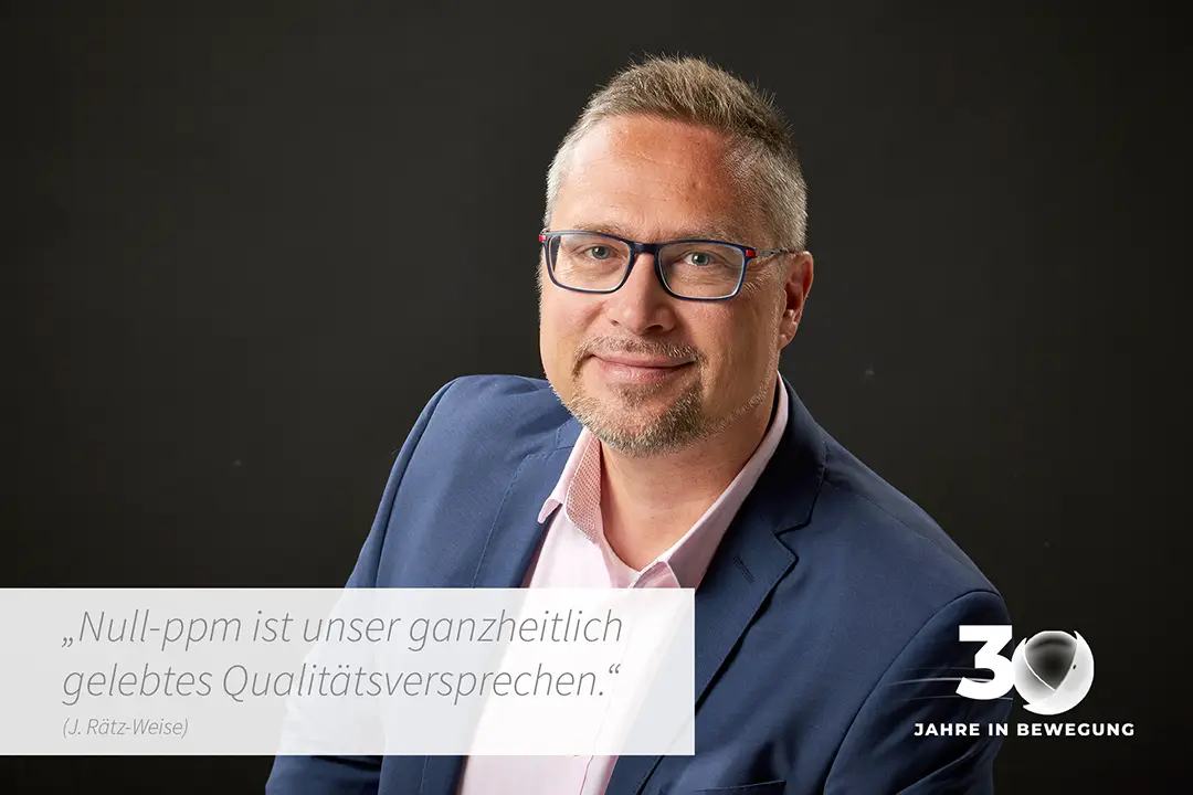 Porträt Jens mit Zitat