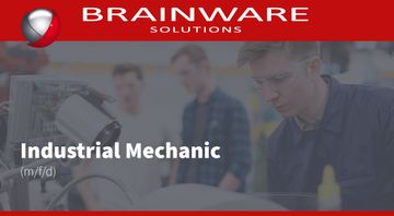 Brainware Solutions GmbH is looking for you! - Our job opportunities in Chemnitz - Industrial Mechanics