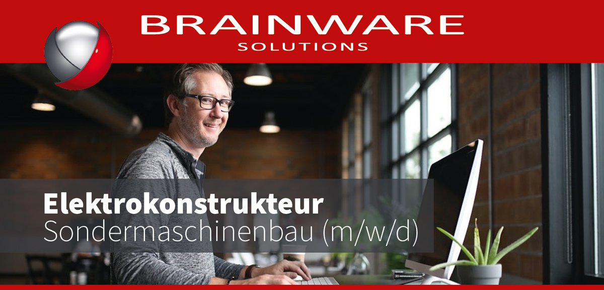 Brainware Solutions GmbH – Unsere Stellenangebote / Jobangebote in Chemnitz - Elektrokonstrukteur (m/w/d)