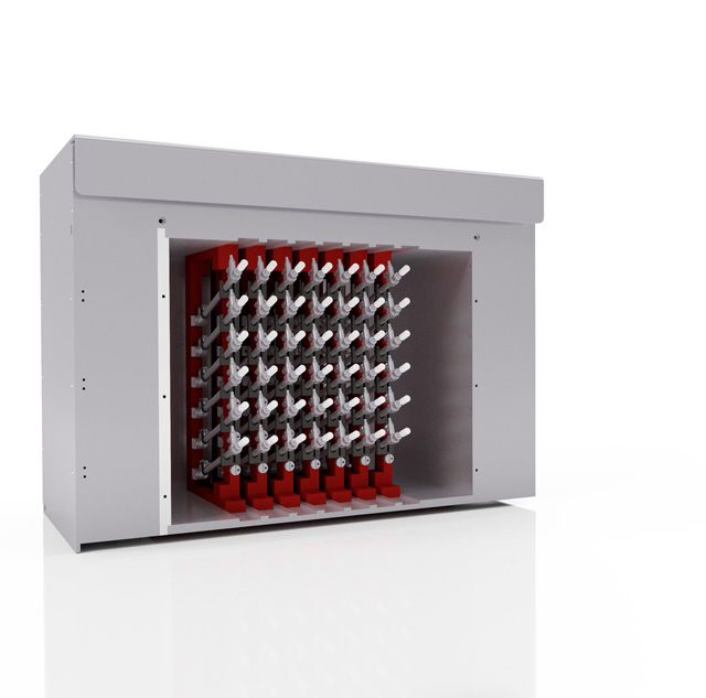 End-of-line EOL Tester for Relays in Railway Control Technology from BRAINWARE Solutions GmbH Chemnitz