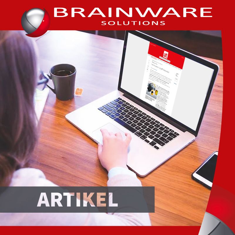 Article about Brainware Solutions GmbH in the specialist portal for automation and digitization