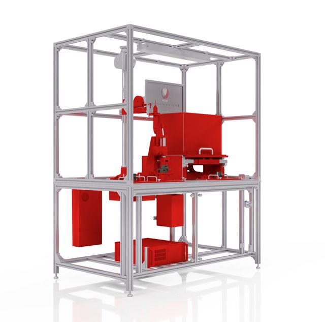 Montagearbeitsplätze für Hochvolt-Ladedosen und Adapter von BRAINWARE Solutions GmbH aus Chemnitz