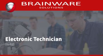 Brainware Solutions GmbH is looking for you! - Our job opportunities in Chemnitz - Electronic Technican