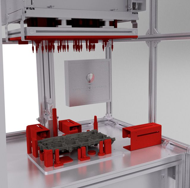 End-of-line EoL Tester for Castings / Cast Parts from BRAINWARE Solutions GmbH Chemnitz