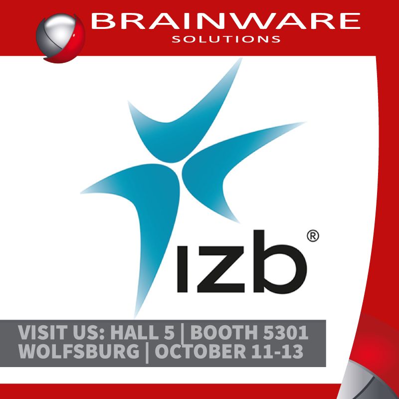 Visit Brainware at the International Suppliers Fair IZB in Wolfsburg
