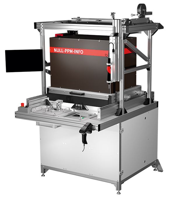 compact.UNI - version with measuring cell, screwdriving portal and interchangeable fixtures