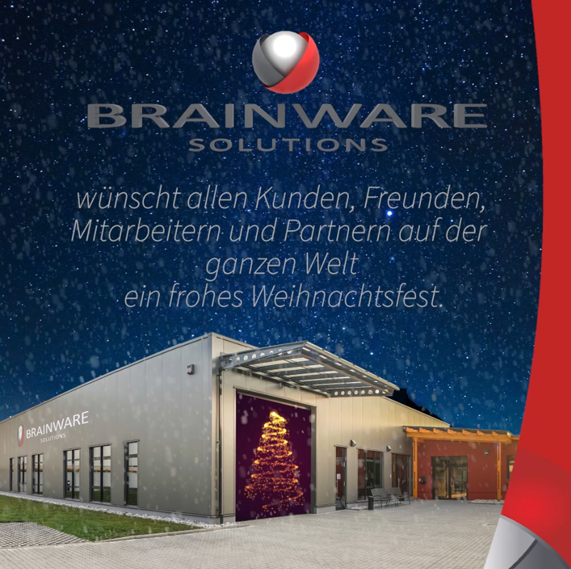 Weihnachtsgrüße 2022 von der Brainware Solutions GmbH